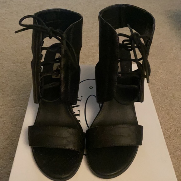 Steve Madden Shoes - Steve Madden - BOAA Black Chunky Heel